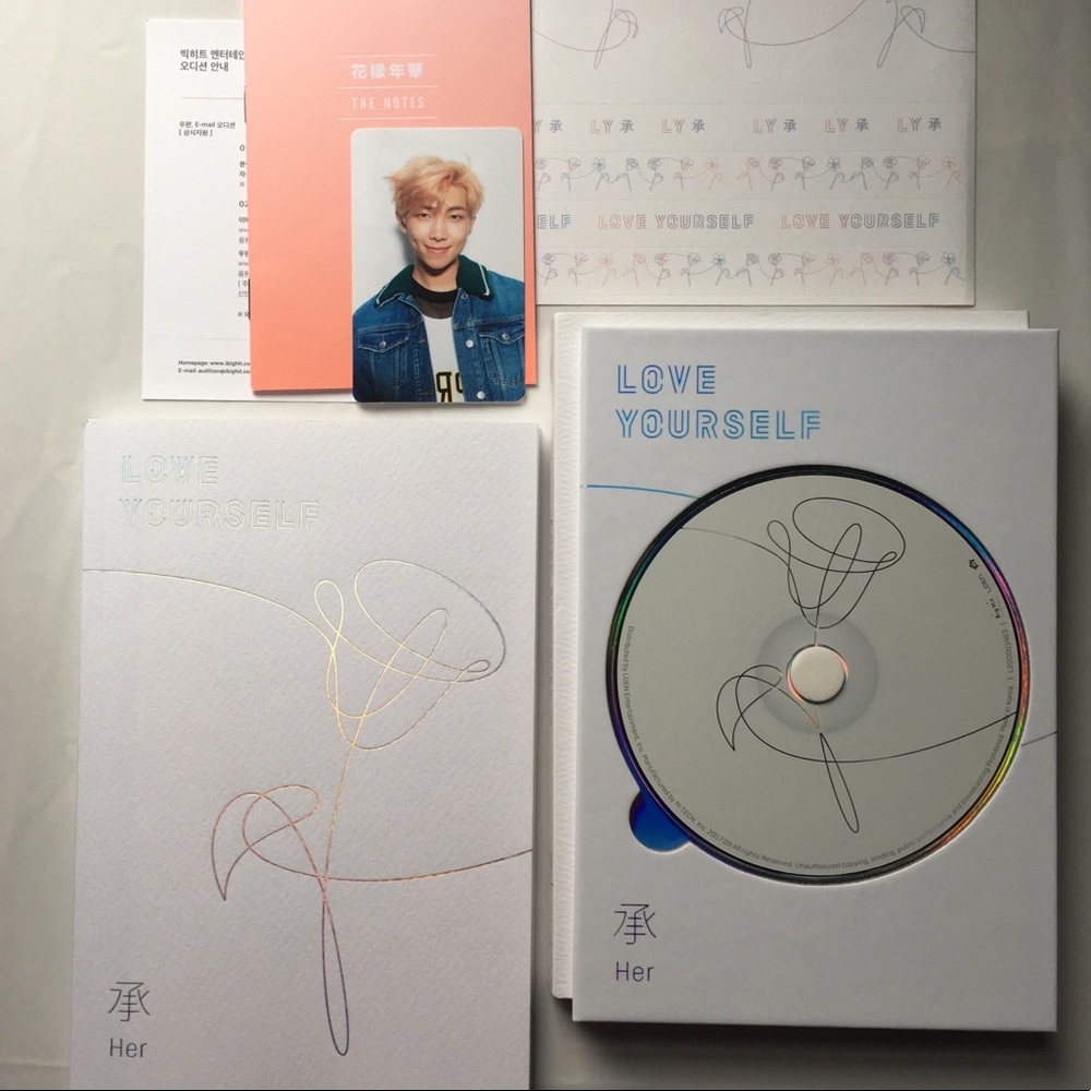 BTS ‘Love Yourself; Her’ version V album